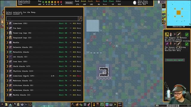 Dwarf Fortress: Rebuilding a Dead Empire (Desert Pyramid Fort) [part 2] смотреть онлайн