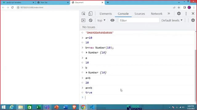 Day 45 : Javascript in Details | FullStack Development | TECHDHAMO смотреть онлайн