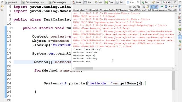 Java EE - Bassem Hmidi - seance 5 : firstEJB client смотреть онлайн