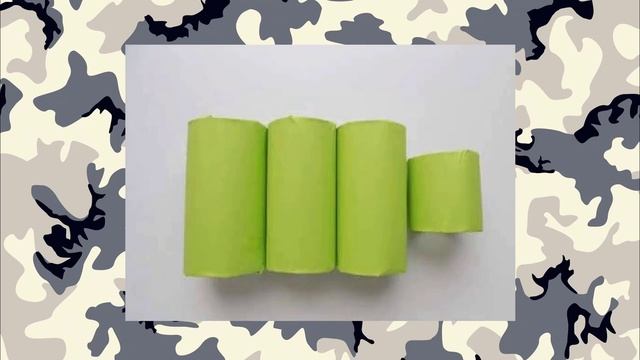 ТАНК СВОИМИ РУКАМИ ИЗ ВТУЛОК ТУАЛЕТНОЙ БУМАГИ смотреть онлайн