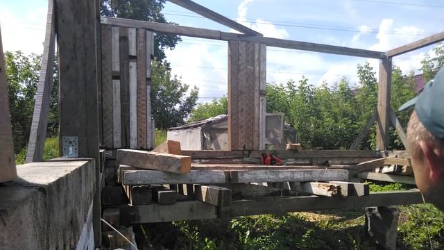 СТРОЮ ДОМ КАК "ДЕРЕВЕНСКИЙ ПАРЕНЬ" БРУС ВЕРТИКАЛЬНО смотреть онлайн
