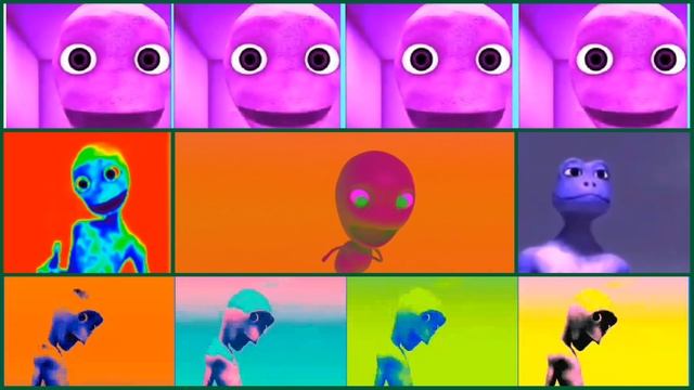 Alien Takes On The Color Dance Me Kemaste, Baby Alien, Patila, And Dame Tu Cosita
