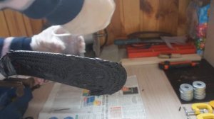 Ремонт крюка (пера) хоккейной клюшки своими руками. Часть 1