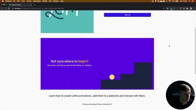 Interactive Lottie Animations | Class 02: Play on Show смотреть онлайн