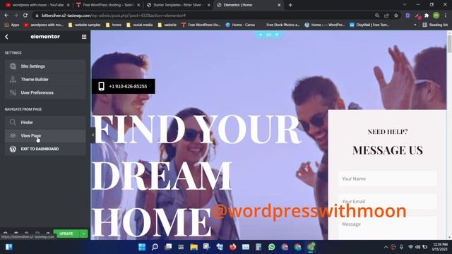How to create real estate website with astra theme and elementor page builder смотреть онлайн