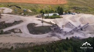 Карьер "Колесовка". Добыча щебня.