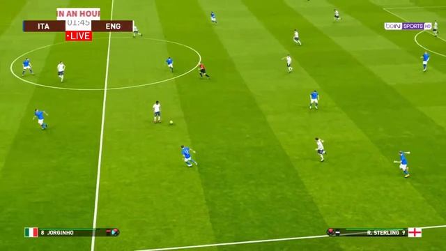 Italy vs England | Uefa Euro Qualifier 2023 | Live Football Match | Pes 21 Game смотреть онлайн
