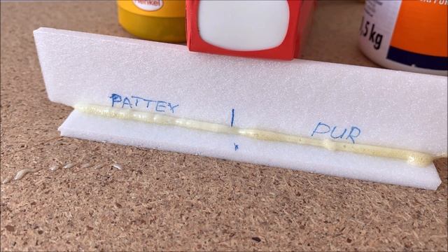 Pattex vs PUR 501. Time-lapse. смотреть онлайн