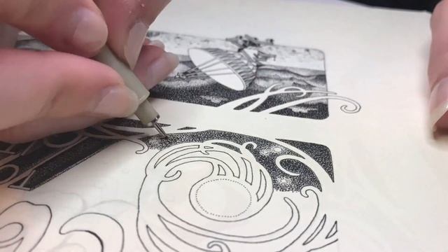 Carl Sagan Ink Drawing Time-Lapse—Long Version *Relaxing* смотреть онлайн