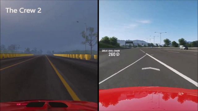 FerrarI 458 Italia Forza Horizon 4 vs The Crew 2 (Direct side by side comparison ) смотреть онлайн