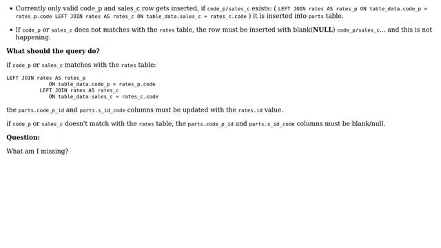 CTE Query copy value if exists into an existing table смотреть онлайн