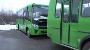Зелёные автобусы ПАЗ. Десятки новых автобусов для Псковской области