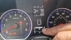 Honda cr-v 3 Америка 2.4 расход топлива по бортовому компьютеру