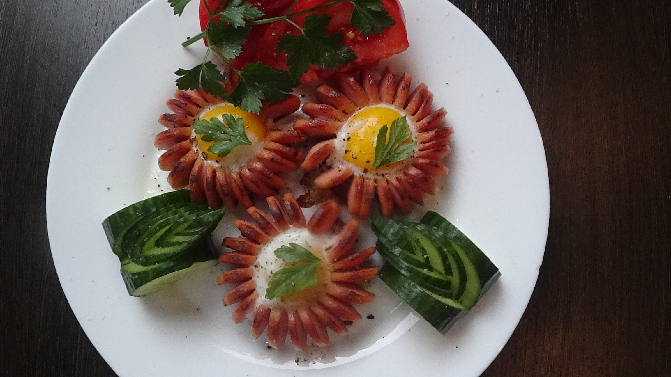 простой рецепт яичницы для любимой.