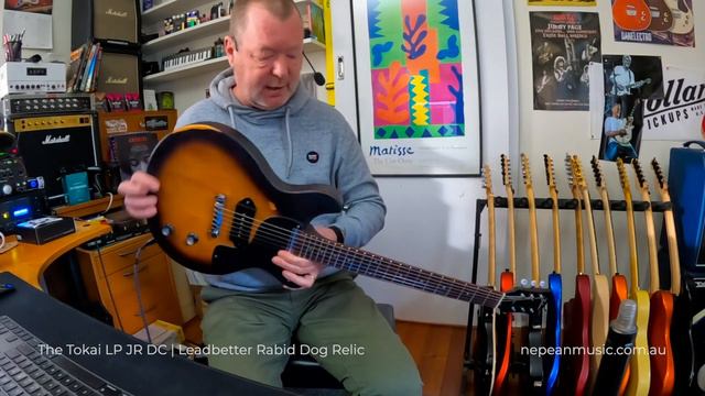 The Tokai LP JR DC | Leadbetter Rabid Dog Relic смотреть онлайн