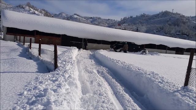Extreme off road Mitsubishi L200 Triton Snow Winter смотреть онлайн