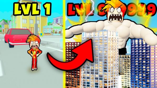 ВЫРОС и СТАЛ ГИГАНТОМ ВЫШЕ ВСЕХ! Height Simulator Roblox
