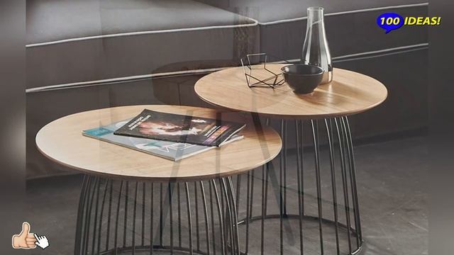 78 beautiful coffee tables! Design ideas from wood, metal, glass, rattan! смотреть онлайн