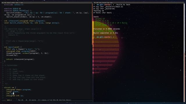 Building a bytecode interpreter with relaxing tunes (Part 2: Heap allocated strings) смотреть онлайн