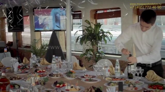 Теплоход Уникум - - Без комиссии ! Свадьбы, юбилеи, дни рождения и корпоративы в Москве смотреть онлайн