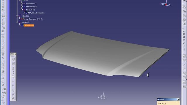 3DCS FEA Compliant Modeler DefoMorphing Hood смотреть онлайн