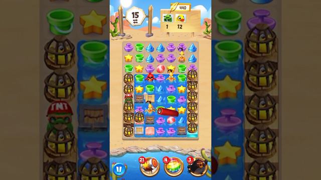 Angry Birds Match [HD] Level 534 смотреть онлайн