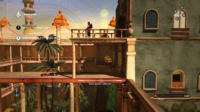 Assassin's Creed Chronicles: India - Walkthrough - Shadow/Gold - 4K - Memory 2 - The Absent Handler смотреть онлайн