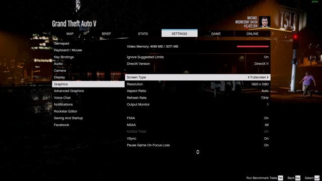 GTA 5 ( Max Settings + Redux ) ( i3-6100 + GTX 1060 3g ) смотреть онлайн