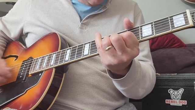 Grote Hollowbody Jazz Guitar