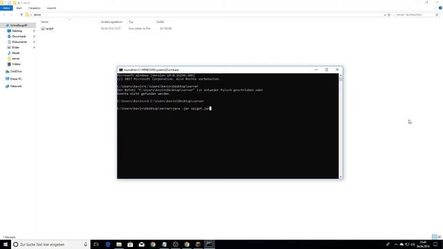 EIGENEN MINECRAFT SERVER ERSTELLEN BUKKIT/SPIGOT 1.13.2 (2019) смотреть онлайн