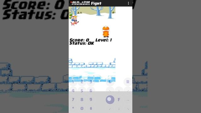 HOW TO PLAY NOKIA GAME ON PHONE - SNOWBALL FIGHT смотреть онлайн