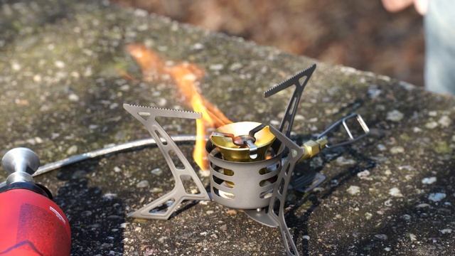 Primus Omnitile Ti silencer alcohol, 最小的多燃料分体油炉 kerosine, gas burner, outdoor, bushcraft, survival смотреть онлайн