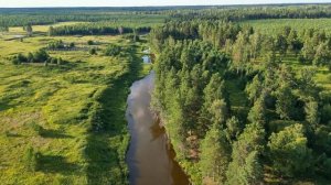 [4K] Исток Суры / Село Сурские Вершины / Ульяновская область (22.07.2023)