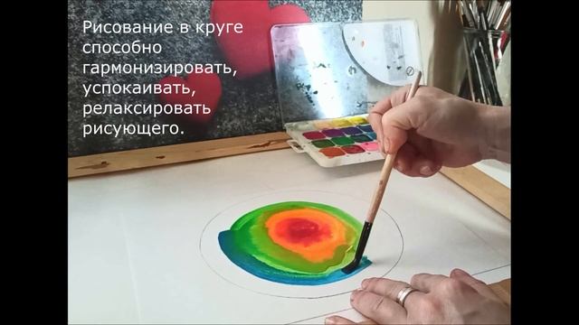 УПРАЖНЕНИЕ РИСОВАНИЕ В КРУГЕ №1 смотреть онлайн