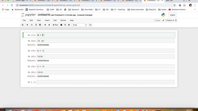 # 9 # Python For Absolute Beginners : Memory allocation & variables смотреть онлайн