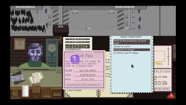 Papers, Please - Commentary - Part 04 [Glory To Arstotzka] смотреть онлайн