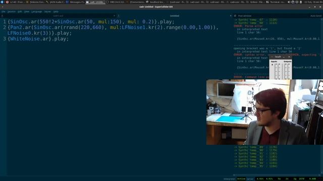 SuperCollider Workshop 2 смотреть онлайн
