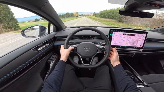 Volkswagen ID.7 Test Drive POV смотреть онлайн