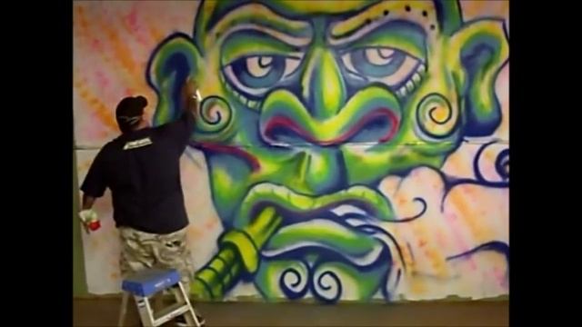 Fluorescent Paint Graffiti смотреть онлайн