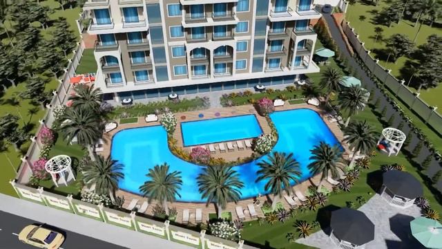 Недвижимость в бес-% рассрочку на 1 год в современном ЖК, Авсаллар (ID: 4557) смотреть онлайн