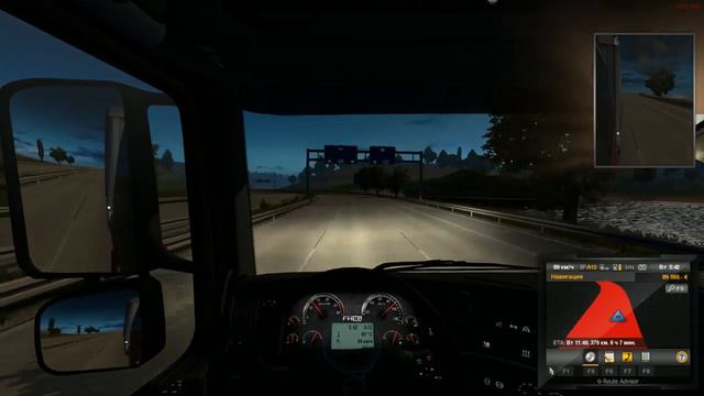ETS2 #5 С грузом по европе под тяжёлый рок смотреть онлайн