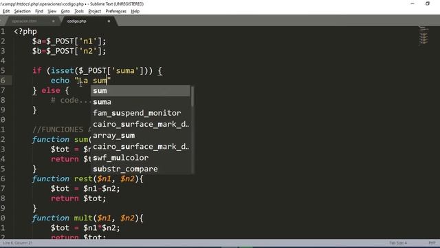 PHP02 funciones y función isset Parte 3 смотреть онлайн