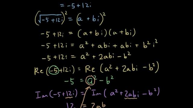 Complex Numbers lesson 20 - Finding the square root of a complex number смотреть онлайн