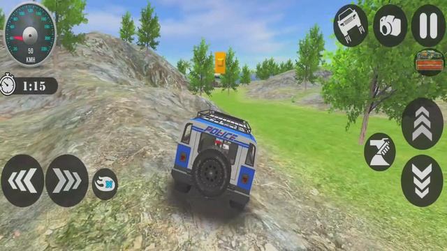4x4 Offroad SUV Monster Truck Simulator - Offroad Police SUV Car Simulator Game - Android Gameplay смотреть онлайн