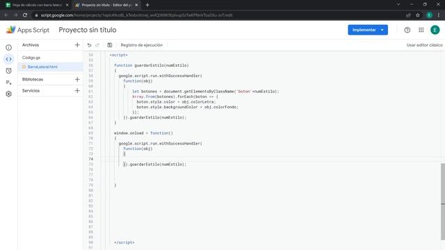 ? Curso Google Apps Script 2022 ✅ Actualizando estilos HTML con window.onload смотреть онлайн