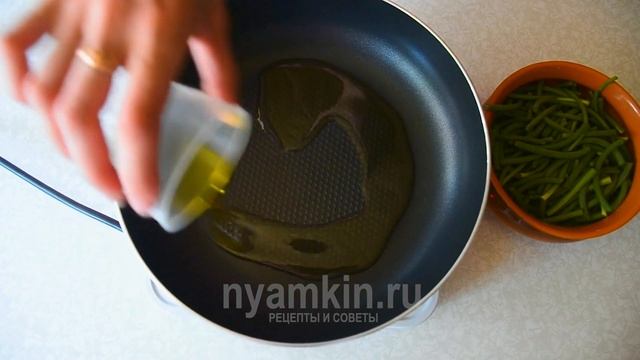 Жареные ЧЕСНОЧНЫЕ СТРЕЛКИ в томатном соусе - СУПЕР летнее БЛЮДО!!! За уши не оторвать! смотреть онлайн