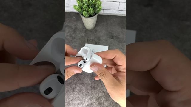 Air pods 3 блютуз наушники без отличий от оригинала #airpods #наушники смотреть онлайн