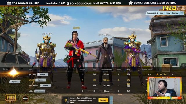 PUBG MOBILE / QAYTISH YO'Q / JONLI STREAM смотреть онлайн