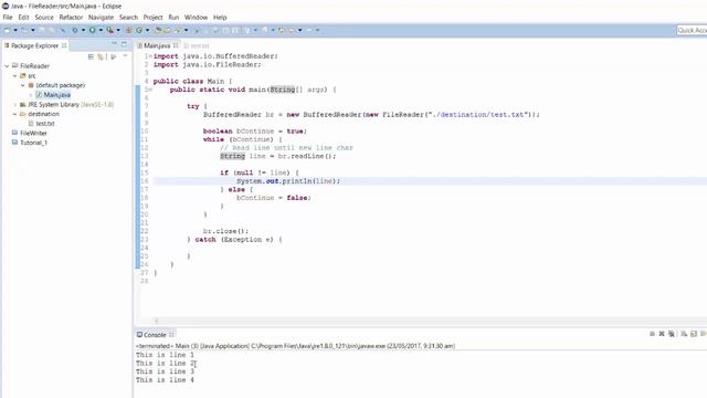 How To Read Text File using Java смотреть онлайн
