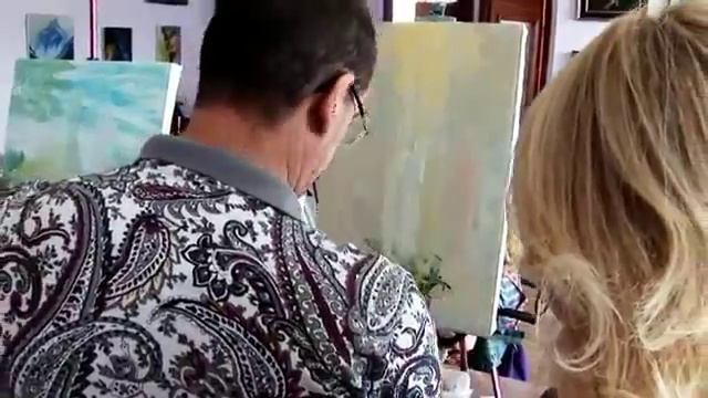 Живопись маслом. Макс скоблинский.Max Skoblinsky.Алма-аты смотреть онлайн